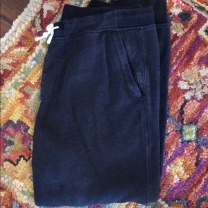 J.Crew Sweatpants Joggers Navy Slim Large